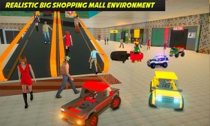 Shopping Mall electric toy car driving car games screenshot 1