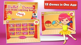 Ballerina Games for Grade 1 screenshot 0