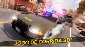 Carro Policial Ladrão Fuga 🚨 Corrida Perseguição screenshot 6