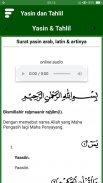 YASIN dan TAHLIL Lengkap screenshot 1