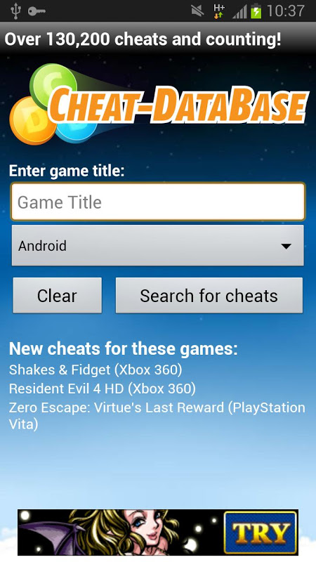 Access Game Cheats And Cheat Codes With Cheatbook Database