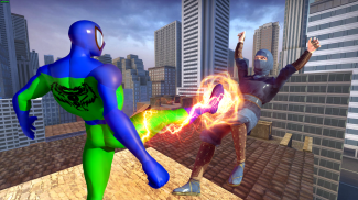 Ninja hero spider street game screenshot 3