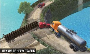 Indian Oil Tanker Truck Simulator Offroad Missions screenshot 0