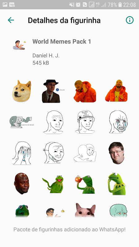 Download do APK de Figurinhas de Memes Engraçados - WAStickerApps para  Android