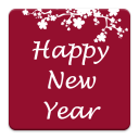 Name on Happy New Year Icon