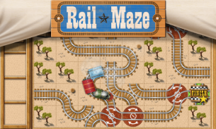 Rail Maze: un rompecabezas de trenes screenshot 0