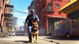 Police Dog Crime Chase Game screenshot 0