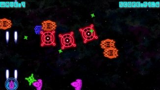 Neon Wave - Space War Shooter screenshot 4