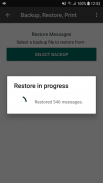 Print Text Messages (Backup, Restore & Print) screenshot 5