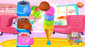 Mermaid Glitter Cupcake Chef screenshot 1