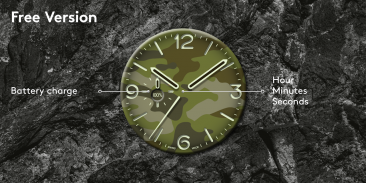 Officer Army Watch Face screenshot 3