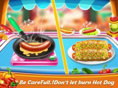 Hot Dog pembuat Street Food Game screenshot 4