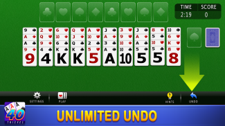 Forty Thieves Solitaire screenshot 1