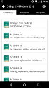 Código Civil Federal screenshot 5