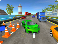 High Speed Traffic Car Driving Road Race Simulator screenshot 8