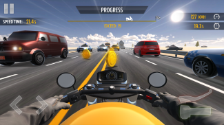 Corrida de motocicletas screenshot 7