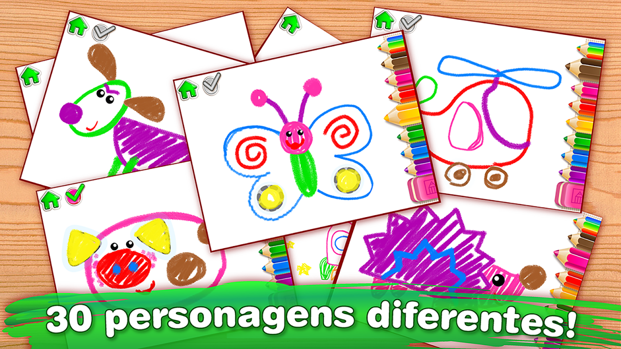 Jogo pintar para bebes! Jogos de colorir desenhos! 3.6.0.4 من أجل Android -  تنزيل APK