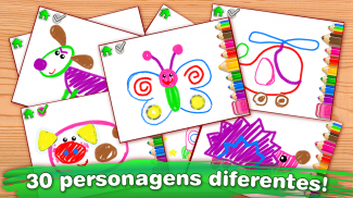 30 Desenhos Infantis Fáceis para Colorir e se Divertir!