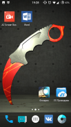 Karambit knife Live Wallpaper screenshot 5