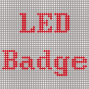 Bluetooth LED Name Badge Icon