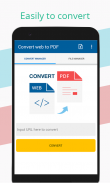 Convert web to PDF screenshot 0