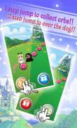 Cartoon Princess Kids Jumping & Running Adventure Jump Game screenshot 1