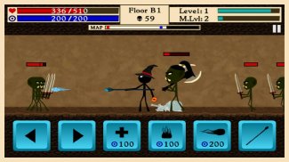 The Wizard - Stickman 2mb Games screenshot 0