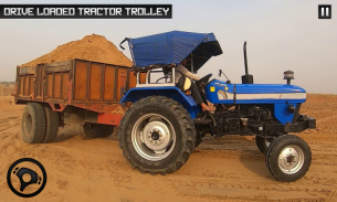 Tractor Trolley Offroad Cargo Farming Driving screenshot 0