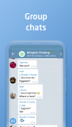 Rugram Messenger: private text messages & call app screenshot 4