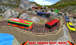 Modern Bus Drive :Hill Station screenshot 3