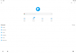 Tincat Browser: M3U8 MPD Video screenshot 1