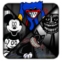 Scary Cartoon but FNF Character Test Icon