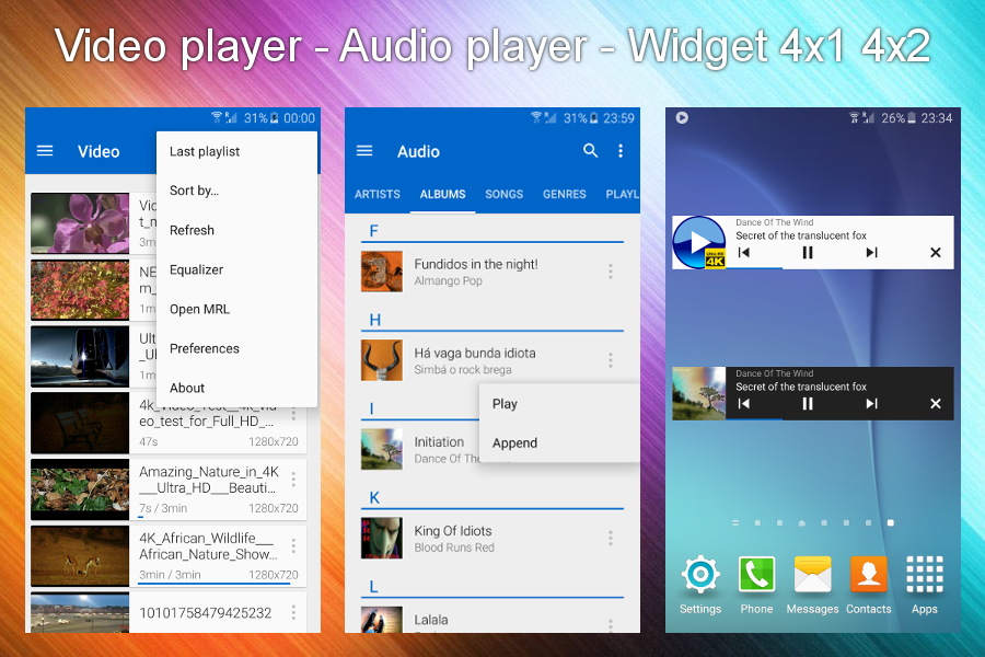 4K Ultra HD Video Player for Android - Free App Download