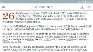 Bible Concordance & Strongs Offline screenshot 1