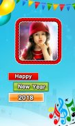 New Year Photo Frames 2018 screenshot 0