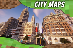 City maps for MCPE. Modern city map. screenshot 0