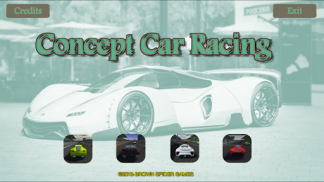 संकल्पना कार 3D फ्री रेसिंग गेम screenshot 2