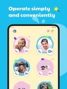 JusTalk Kids - Chat vidéo et Messenger plus sûr screenshot 0