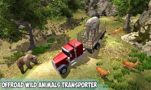 Offroad Wild Animals Transport screenshot 0