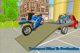 Bike Transport Truck Driver screenshot 0