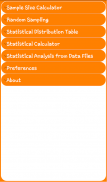 Statistics and Sample Size screenshot 0