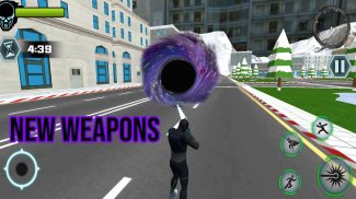 Black Hole Hero : Mafia Crime City screenshot 0