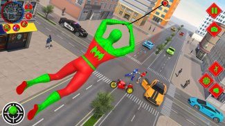 Flying Superhero Spider Games screenshot 4