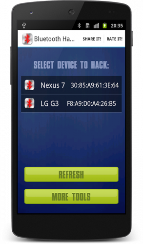 Lg bluetooth hack