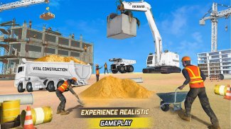 Heavy Excavator Crane Sim screenshot 6
