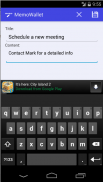 Memo Wallet: Quick Memo Notes screenshot 2