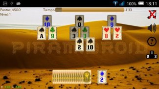 Piramidroid. jogo de cartas. screenshot 6