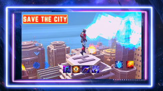 Super hero Flying iron jet man screenshot 5