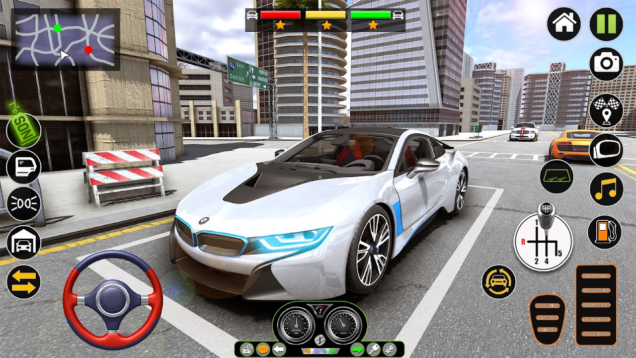 Simulador de jogos de carros i8 versão móvel andróide iOS apk