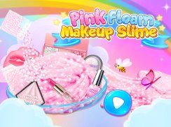 Pink Floam Makeup Slime screenshot 0